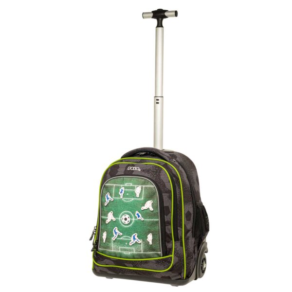 Παιδική σχολική τσάντα τρόλεϊ Polo με ποδοσφαιρικό σχέδιο,