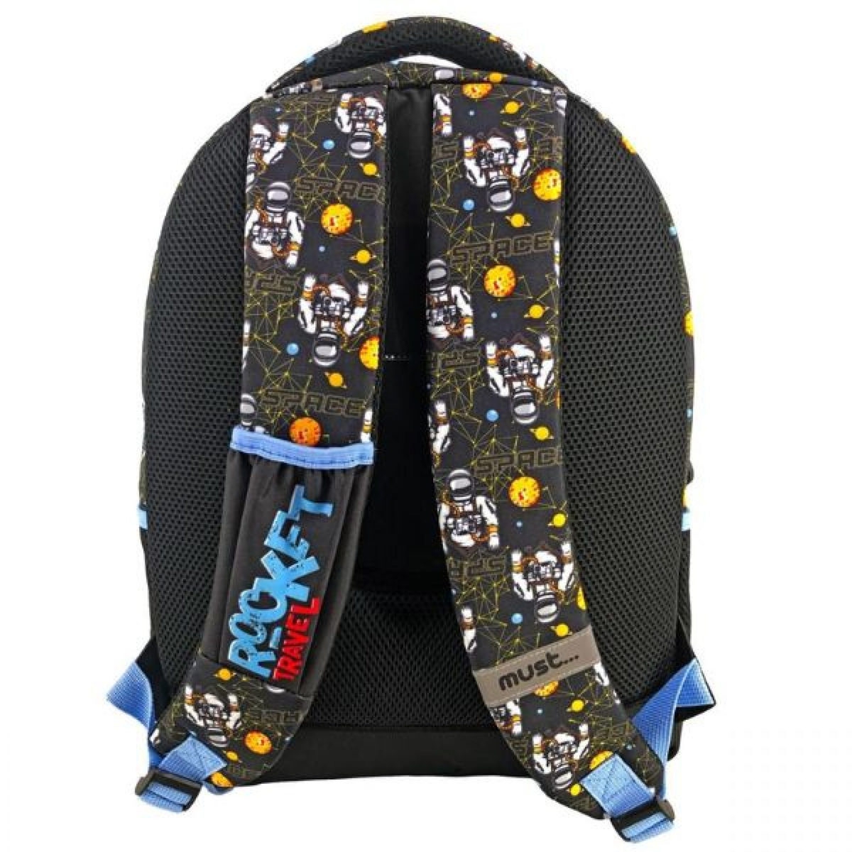 χολική τσάντα πλάτης Must Rocket Travel με αστροναύτη και σχέδιο διαστήματος