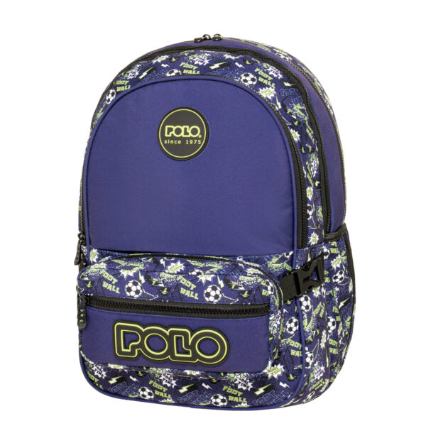 901080-8445 POLO ΣΑΚΙΔΙΟ ΠΛΑΤΗΣ ΜΕ ΠΟΔΟΣΦΑΙΡΙΚΑ ΣΧΕΔΙΑ ΜΕ ΑΠΟΣΠΩΜΕΝΟ ΤΣΑΝΤΑΚΙ