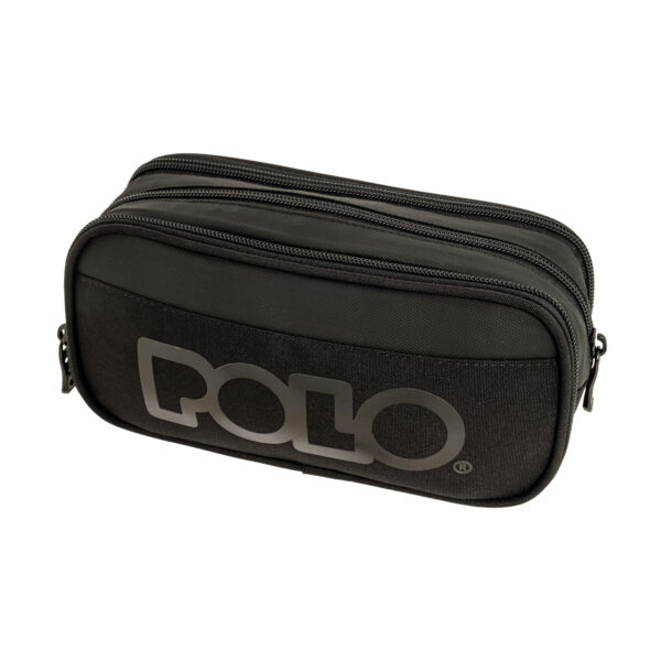 τριπλη μαυρη κασετινα polo